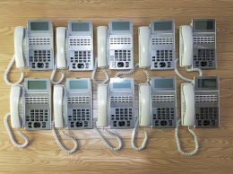 NX2-「18」キー標準スター電話機 中古10台