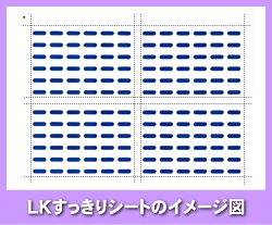 NTT αRXII/IXII用LKすっきりシート 1000台分セット